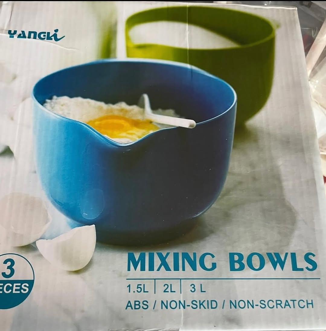 Mixing Bowl Set $80.00 3L /2L/1.5L Mixing Bowl Set $80.00 3L /2L/1.5L
